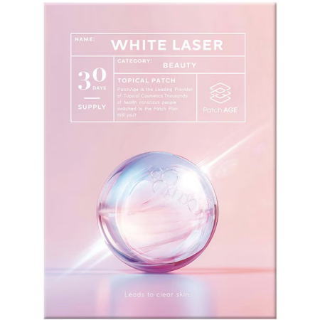 【店内商品P2-20倍！】【送料無料】 パッチエイジ ホワイトレーザーPatchAge WhiteLaser 30枚入