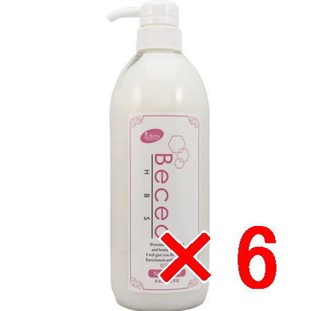 ●【送料無料】 パイモア π more ／ Ｂｅｃｅｏ ＨＢＳ （ ベセオエイチビーエス ） トリートメント 800g 【6個】 美容室専売品　ヘアシャンプー