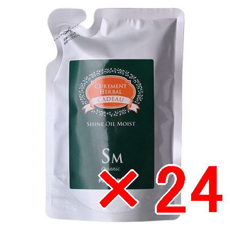 ●【送料無料】 パイモア π more ／ キャドゥ シャインオイル モイスト 100ml 詰替 【24個】 美容室専売品 洗い流さないヘアトリートメント