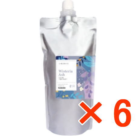 ●【貨物輸送無料】 パイモア  π more ／ クロマト カラートリートメント #10 ウィステリアアッシュ 500g 【6個】