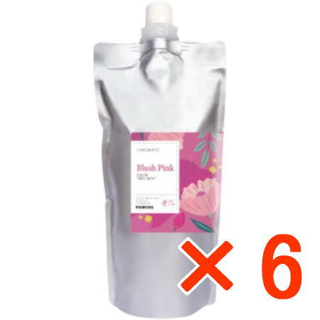 ●【貨物輸送無料】 パイモア  π more ／ クロマト カラートリートメント #12 毛はらいサクラ色 500g 【6個】