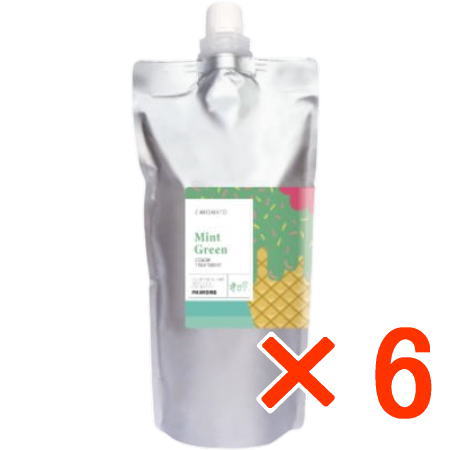 ●【貨物輸送無料】 パイモア  π more ／ クロマト カラートリートメント #7 ペパーミント緑であること 500g 【6個】