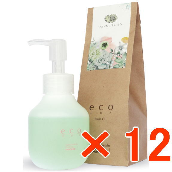 ●【貨物輸送無料】 パイモア  π more ／ エコエイチビーエス 髪の毛油絵の具 80ml フルーティーフローラル 【12個】 美容室一人占め品 髪の毛油絵の具