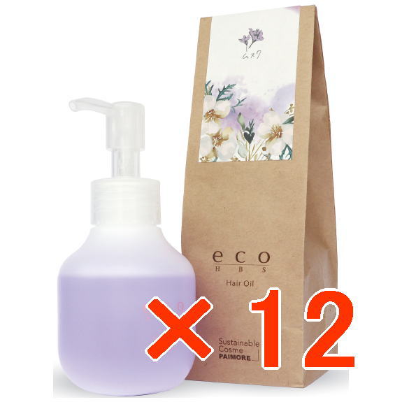 ●【貨物輸送無料】 パイモア  π more ／ エコエイチビーエス 油絵の具 80ml ムスク 【12個】 美容室一人占め品 髪の毛油絵の具