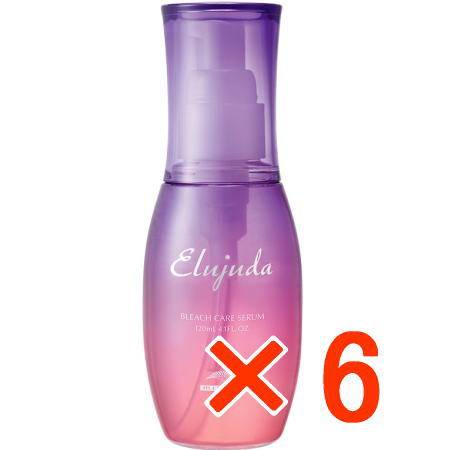 ●【送料無料】 ミルボン ／ エルジューダ ブリーチケア セラム 120ml 【6個】 ヘアトリートメント 美容室専売品 ワックス スタイリング剤 正規品