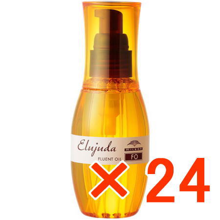 ●【送料無料】 ミルボン ／ エルジューダ FO 120ml 【24個】 ヘアトリートメント 美容室専売品 ワックス スタイリング剤 正規品