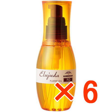 ●【送料無料】 ミルボン ／ エルジューダ FO 120ml 【6個】 ヘアトリートメント 美容室専売品 ワックス スタイリング剤 正規品｜amugis