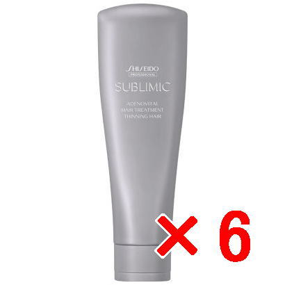 【店内商品P2-20倍！】【送料無料】 資生堂 ／ サブリミック／ アデノバイタル ヘアトリートメント 250g　6個
