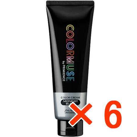 ●【貨物輸送無料】 資生堂  シセイドウ ／ 色合いムーサ 色合い皮膚軟化剤 240g  十二時黒いこと 【6個】 ／ 色合い剤 色合い輪っか