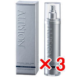 ●【送料無料】 アルピジョン ALPSION ／ イオンヘアミスト 140ml 【3個】 ミネラルイオンケア ／ 毛髪専用高保湿 化粧水 サロン専売品 ヘアケア 7,385円