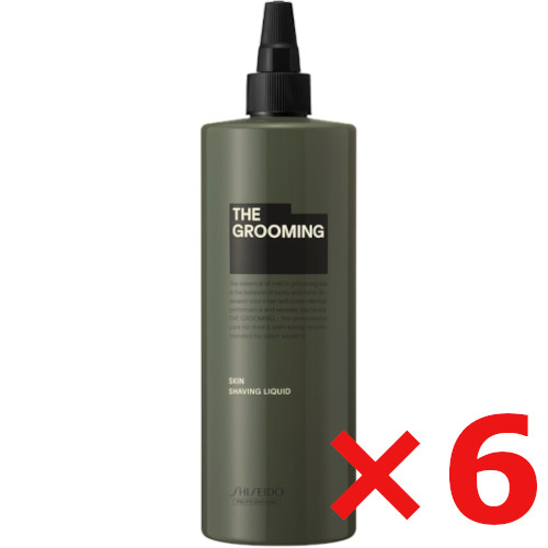 ●【送料無料】 資生堂 シセイドウ ／ MEN ／ ザ・グルーミング シェービングリキッド 480ml （サロン専用）【6個】 サロン専売品 スキンケア