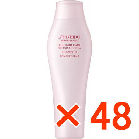 ●【貨物輸送無料】 資生堂 専門的 リファイニンググロウ シャンプー 250ml 【48個】