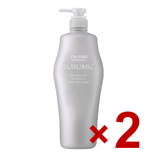 ●【送料無料】 資生堂 シセイドウ ／ サブリミック／ アデノバイタル シャンプー 1000ml　2個｜amugis