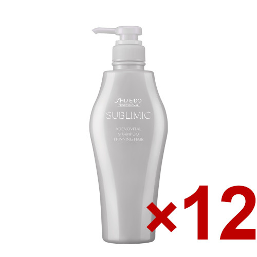 【店内商品P2-20倍！】【送料無料】 資生堂 ／ サブリミック／ アデノバイタル シャンプー 500ml　12個