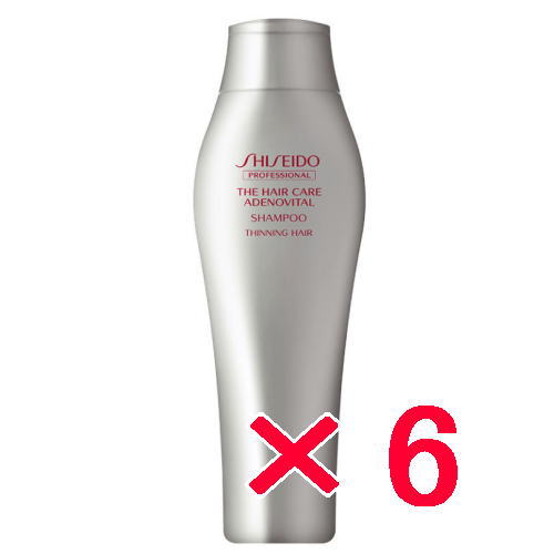 ●【送料無料】 資生堂 シセイドウ ／ ザ ・ヘアケア アデノバイタル シャンプー 250ml 【6個】 スカルプ サロン専売品 GPシャンプー