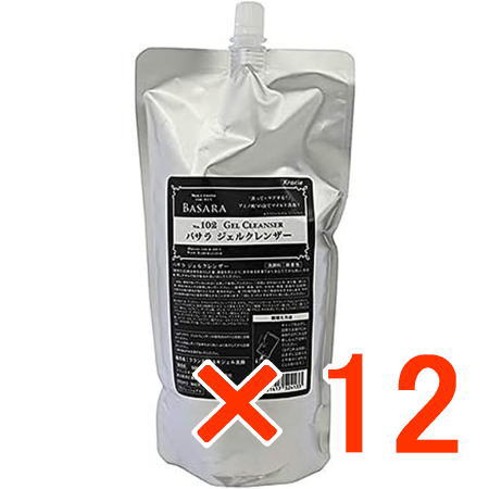 ●【貨物輸送無料】 クラシエ バサラ 102 ジェルクレンザー 500ml 【12個】
