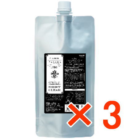 ●【貨物輸送無料】 クラシエ バサラ 601 スカルプクレンジング モイストクリア 500ml 【3個】