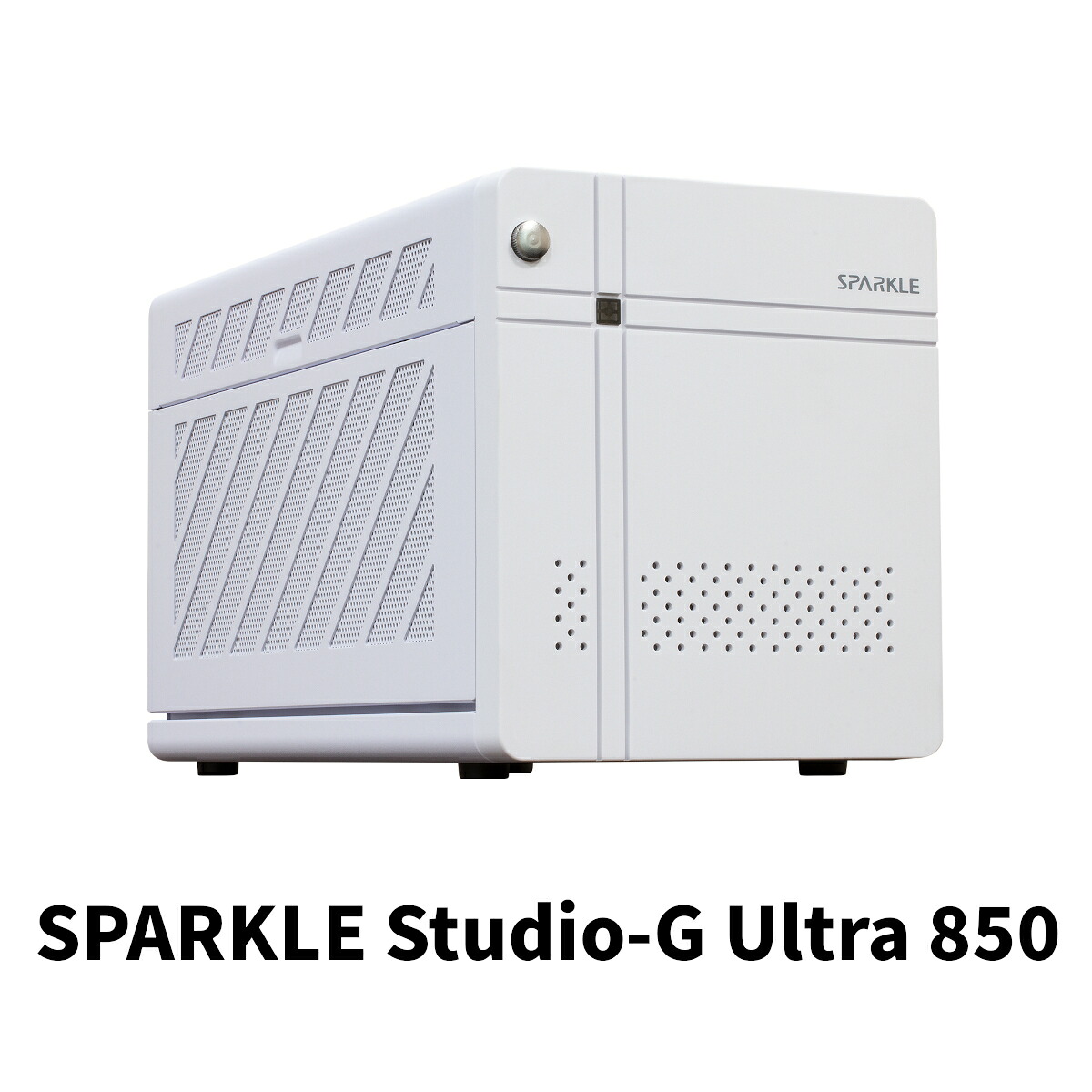 SPARKLE Studio-G Ultra 850 Thunderbolt 5相応うグラフィック取りひろげるボックス席 Windows専用 850Wワット数積み上げる 3.5拡張スロット大きさのグラフィックゲーム盤を積み上げる能力のある  VR周囲の状況打ち立てる ゲーミング動作を大きな盛りかえす USBこしき＆網状組織役立つこと積み上げる USB-PDワット数振り出し Thunderbolt Share相応う