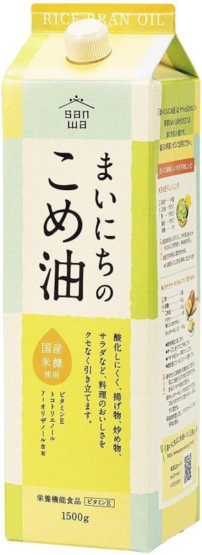 三和あぶら身 まいにちのこめ油 1500g 10本仕掛ける みづほ