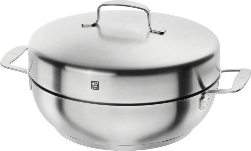 Zwilling ツヴィリング 「 ツヴィリングプラス スモーカーセット 28cm 」 燻製 スモーク IH対応 4L 【日本正規販売品】 40999-028