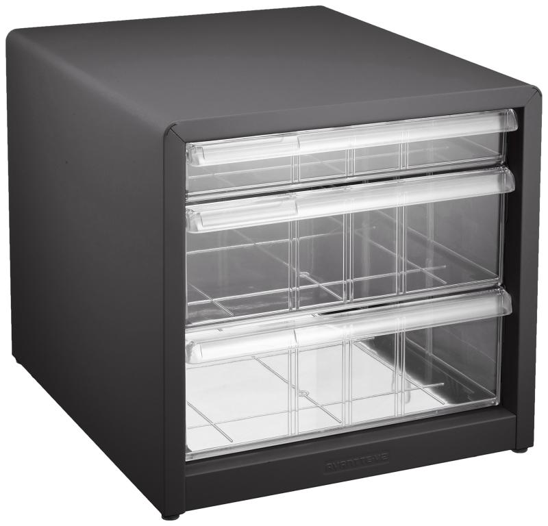 ナカバヤシ アバンテV2 レターケース 書類収納 A4 浅1深2段 AL-C3-D