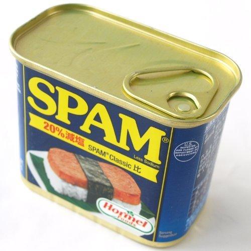 楽天市場】スパムSPAM 減塩 340g×24缶（1ケース） /ポーク缶詰【送料