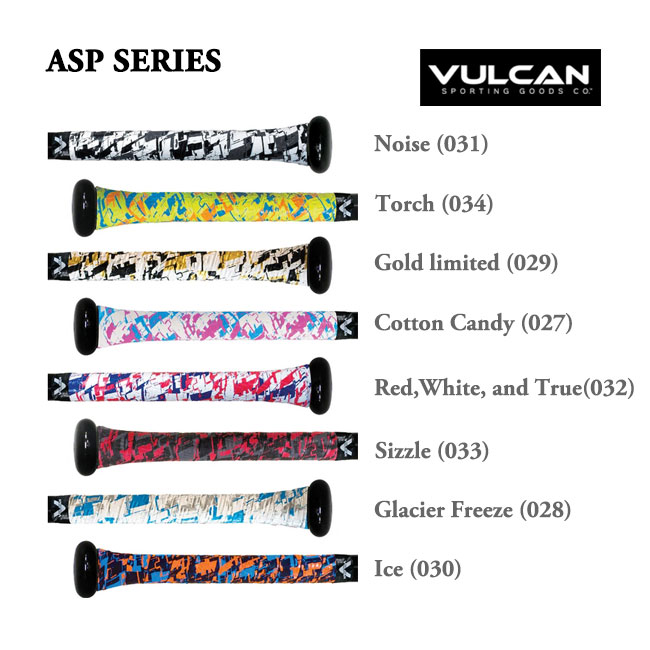 休み バルカン 野球 バット用 グリップテープ FADEシリーズ 1.0mm 0.5mm VULCAN 大人 一般 軟式 硬式 ソフトボール 