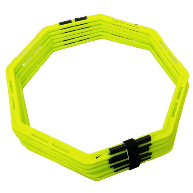 ＼7日20時～12日最大1500円クーポン／在庫処分特価】ナイキ(NIKE) AGILITY WEB アジリティウェブ アジリティグリッド 6個セット AT5014／AT7022-753 ボルト×ブラック(22y1m)[次回使えるクーポンプレゼント]