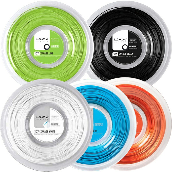 LUXILON テニス ストリング ORIGINAL130 200mリール Amazon | WILSON Luxilon オリジナルラフ130 テニスストリング