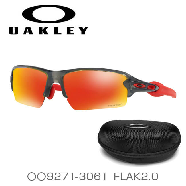 高価値 オークリー Oakley スポーツサングラス アジアンフィット FLAK2