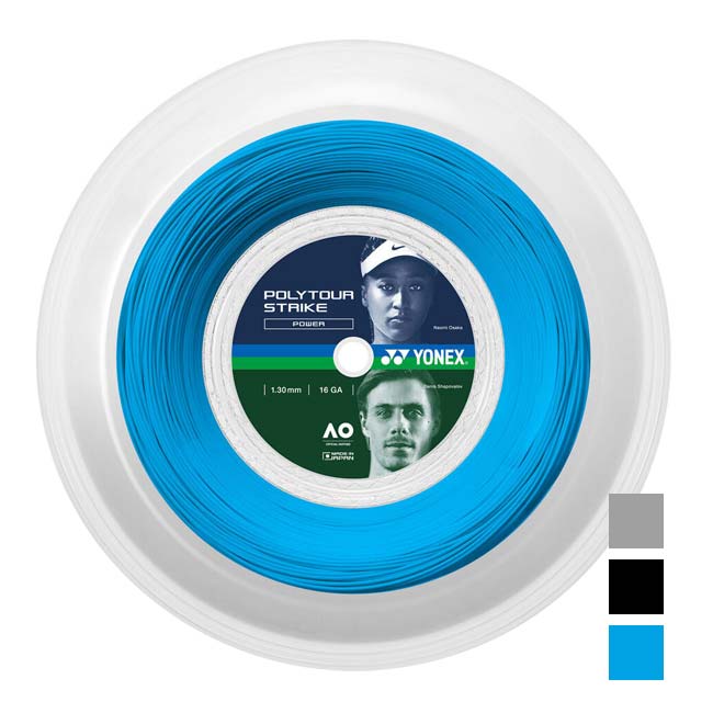 ＼22日～26日まで8％OFFクーポン！／ヨネックス(YONEX) ポリツアーストライク(1.20／1.25／1.30mm)200Mロール 硬式テニスポリエステルガット PTST120／PTST125／PTST130-2※並行輸入品※(18y5m)[次回使えるクーポンプレゼント]｜アミュゼスポーツ 16,884円