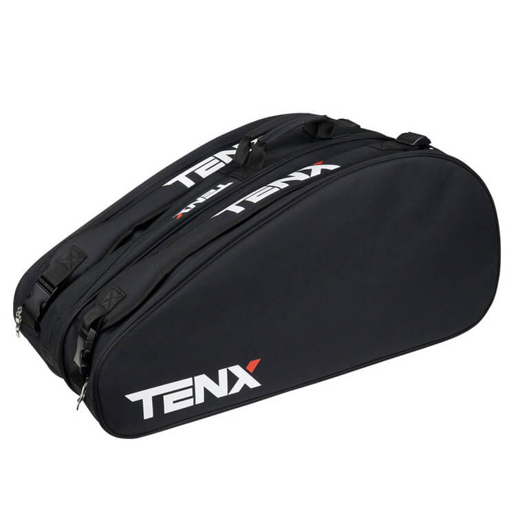 ＼22日～26日まで8％OFFクーポン！／【１２本収納】テンエックス プロ(TENX PRO) Tour 12PK ラケットバッグ ブラック (19y10m)[次回使えるクーポンプレゼント]｜アミュゼスポーツ