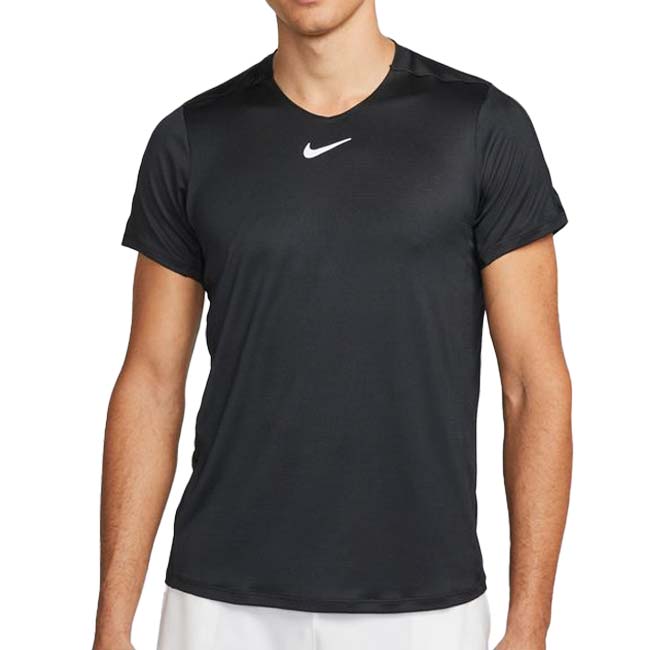 売切り終了！在庫処分特価】【日本サイズ】ナイキ(NIKE) 2023 SP メンズ コート Dri-Fit アドバンテージ 半袖Tシャツ DD8318-010 ブラック×ホワイト(23y4mテニス)[次回使えるクーポンプレゼント]