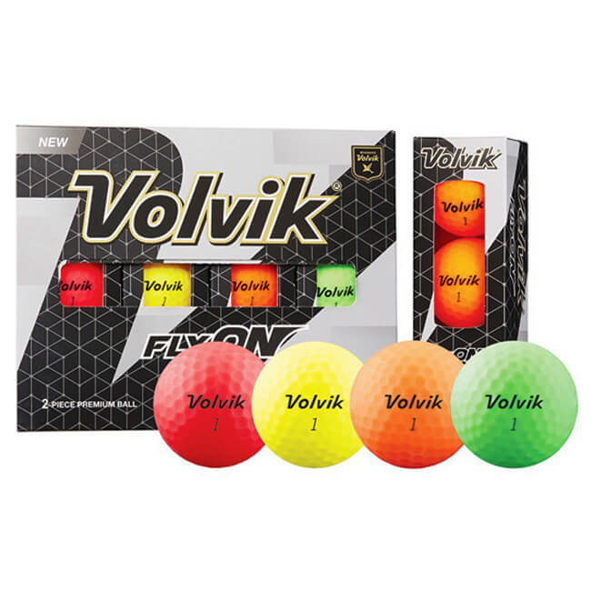 楽天市場 12球入り1箱 ボルビック Volvik Flyon ゴルフボール カラフルボール 21y1m 次回使えるクーポンプレゼント アミュゼスポーツ