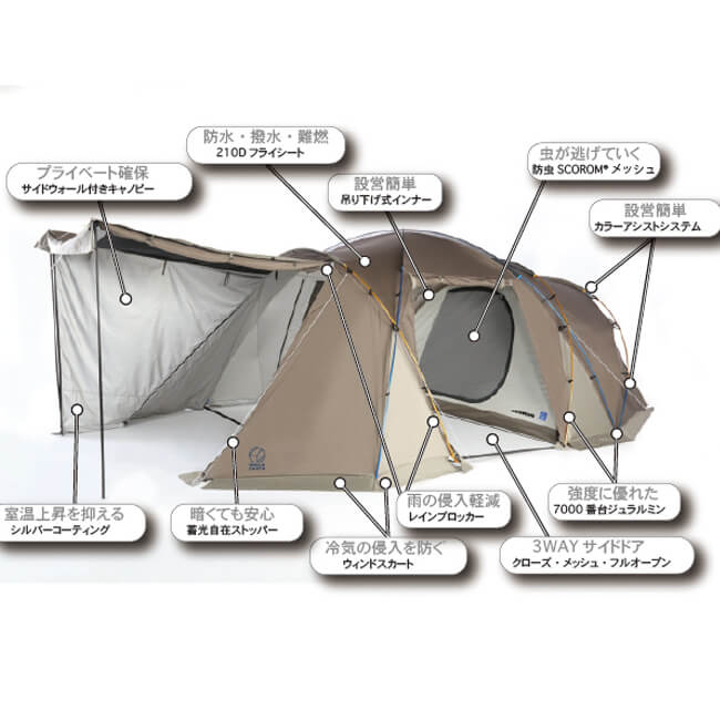 防虫機能付きテント ホールアース Whole Earth 21 アース デュラwルーム Sc スコーロン 3 4人用 We2kda03 ダークグレー 21y8m 次回使えるクーポンプレゼント Selecta Com Mx