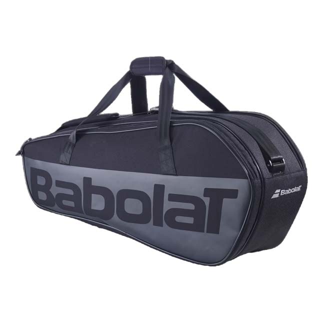 【６本収納】バボラ(Babolat) 2025 Court M コート エム ラケットバッグ テニスバッグ ワンショルダータイプ 751236-105ブラック(25y3m)[次回使えるクーポンプレゼント]