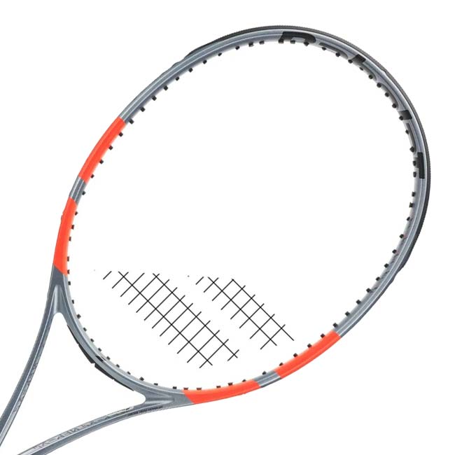 【11%OFFマジッククーポン対象】バボラ(Babolat) 2025 PURE STRIKE 100 16&times;19 ピュアストライク100 16&times;19 (300g) 海外正規品 硬式テニスラケット 101579-3018 グレー&times;Nオレンジ(25y8m)[NC][次回使えるクーポンプレゼント]｜アミュゼスポーツ