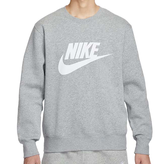 ＼7日20時～12日最大1500円クーポン／在庫処分特価】【日本サイズ】ナイキ(NIKE) 2025 HO メンズ CLUB クラブ GFX フリース クルー スウェット トレーナー FN3891-063 ダークグレーヘザー×WH(25y12mトレーニング)[次回使えるクーポンプレゼント]