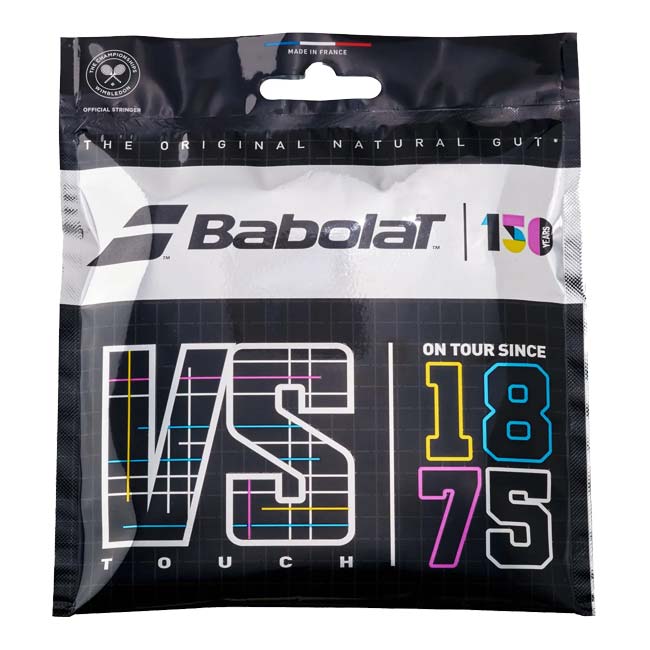 【単張パッケージ品】【バボラストリング誕生150周年】バボラ(Babolat) TOUCH VS タッチブイエス 16(1.30mm) 硬式テニス ナチュラルガット 201033-128(26y1m)[次回使えるクーポンプレゼント]