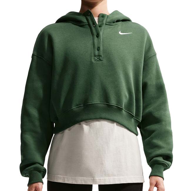 ＼7日20時～12日最大1500円クーポン／【日本サイズ】ナイキ(NIKE) 2026 SP レディース フェニックス フリース オーバーサイズドクロップドパーカー IF0259-323 ファー×ファー(26y1mトレーニング)[次回使えるクーポンプレゼント]