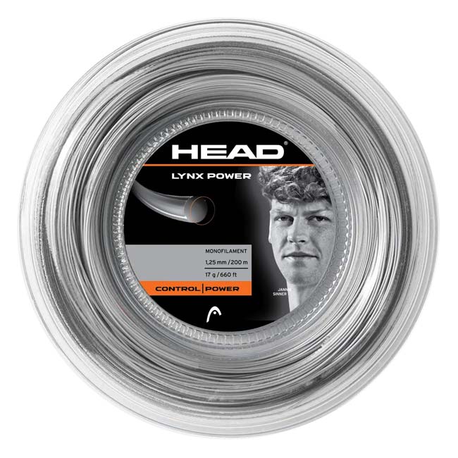 ヘッド(HEAD) Lynx Power リンクス パワー 1.25／1.30mm 200M 硬式テニス ポリエステルガット 281056-SI シルバー(26y4m)[次回使えるクーポンプレゼント]