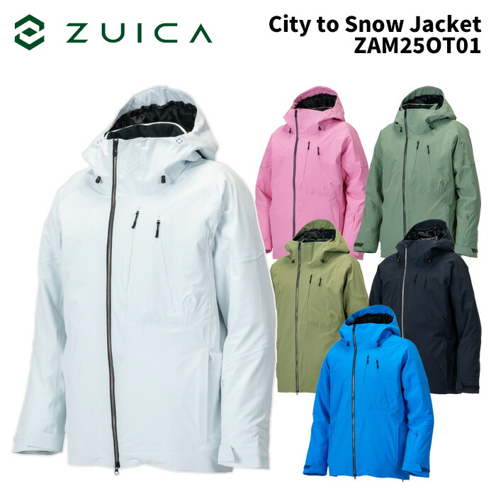 ZUICA City to Snow Jacket / ZAM25OT01 25-26(2026)モデル ズイカ スキーウェア ジャケット