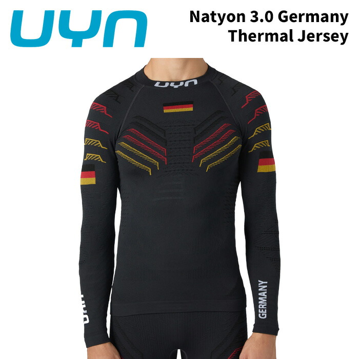 UYN U100391 ウィン ベースレイヤー シャツ Natyon 3.0 Germany Thermal Jersey 25-26モデル