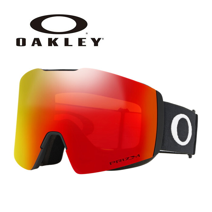 OAKLEY スノーゴーグル【25/26・FALL LINE L：MATTE BLACK / PRIZM TORCH IRIDIUM】OO7099-02　70990200｜スキーショップ　アミューズ