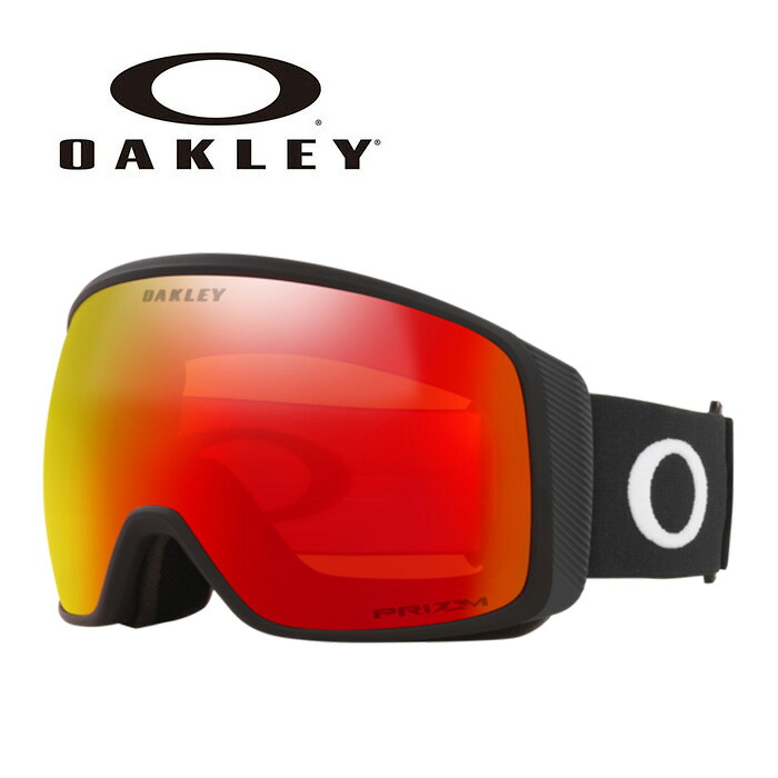 OAKLEY スノーゴーグル【25/26・FLIGHT TRACKER L：MATTE BLACK / PRIZM TORCH IRIDIUM】OO7104-07　71040700｜スキーショップ　アミューズ