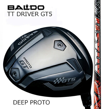 BALDO TT DRIVER GT5 PROTO ディープフェースドライバー/ UST Mamiya ATTAS 11  4・5・6・7
