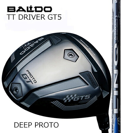 BALDO TT DRIVER GT5 PROTO ディープフェースドライバー/ USA Mamiya LIN-Q BLUE（繋がり青色）50・60・70