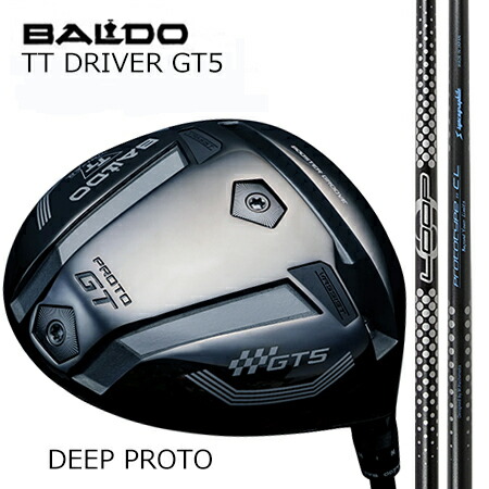 BALDO TT DRIVER GT5 PROTO ディープフェースドライバー/LOOP繰り返し基本形CL