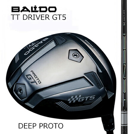BALDO TT DRIVER GT5 PROTO ディープフェースドライバー/TENSEI 拾セイPro White 1K