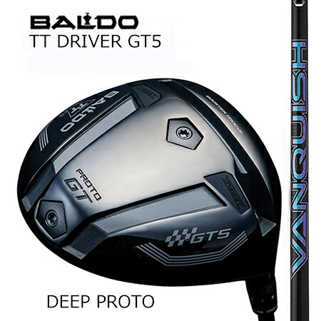 BALDO TT DRIVER GT5 PROTO ディープフェースドライバー/ VANQUISHバンキッシュ